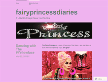 Tablet Screenshot of fairyprincessdiaries.com